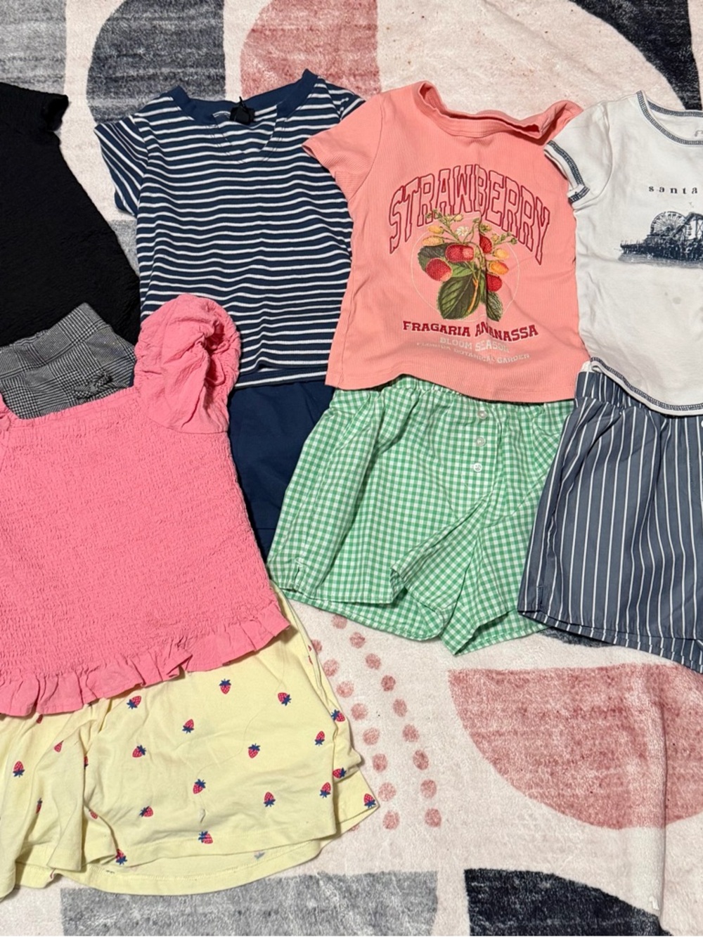 jumping beans and cat and jack 5 full outfit bundle size girls 8